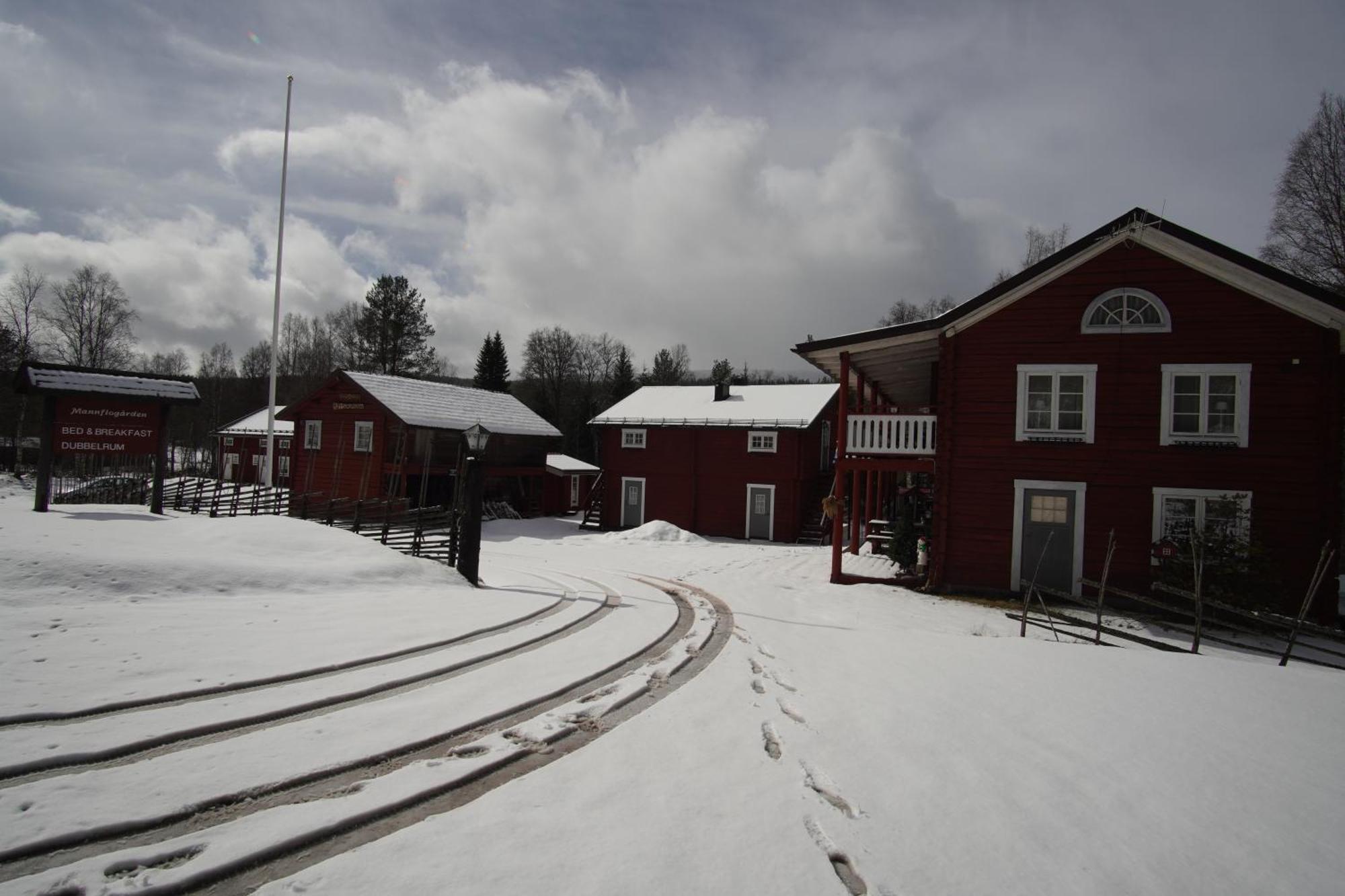 Mannflogarden Bed & Breakfast , Saelenfjaellen Exterior foto